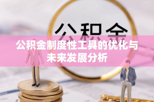 青海公积金制度性工具的优化与未来发展分析