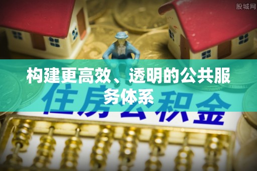 青海构建更高效、透明的公共服务体系