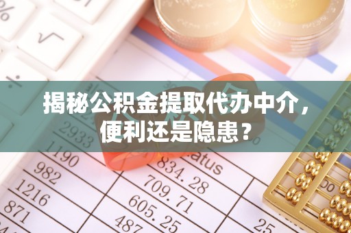 青海揭秘公积金提取代办中介，便利还是隐患？