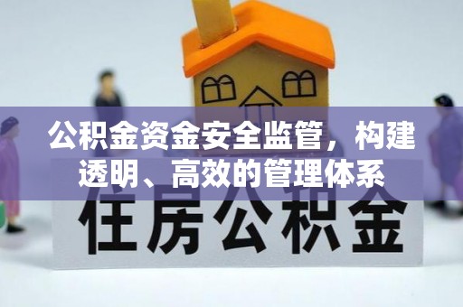 青海公积金资金安全监管，构建透明、高效的管理体系