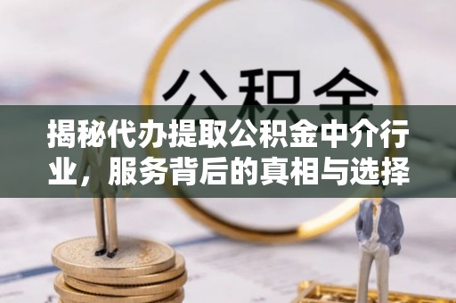 青海揭秘代办提取公积金中介行业，服务背后的真相与选择指南