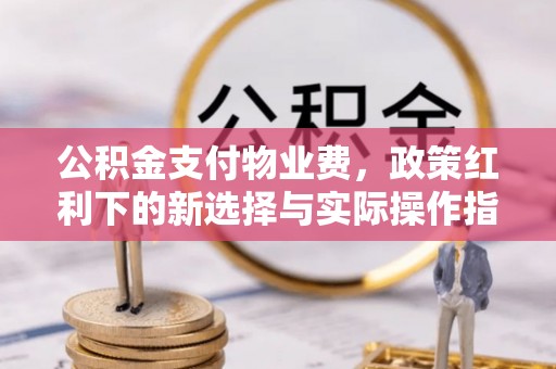 青海公积金支付物业费，政策红利下的新选择与实际操作指南
