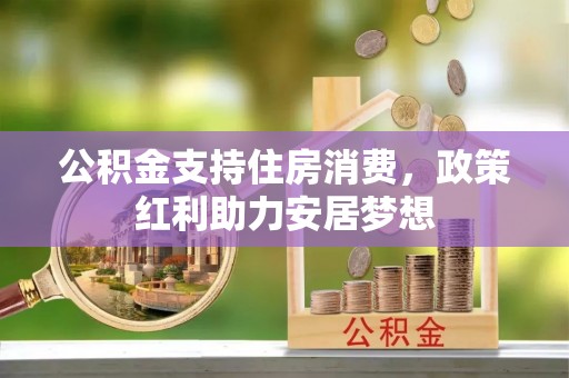 青海公积金支持住房消费，政策红利助力安居梦想