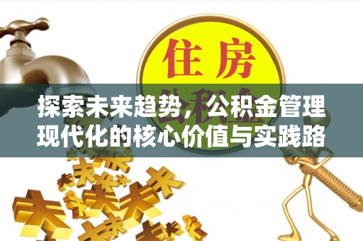 青海探索未来趋势，公积金管理现代化的核心价值与实践路径