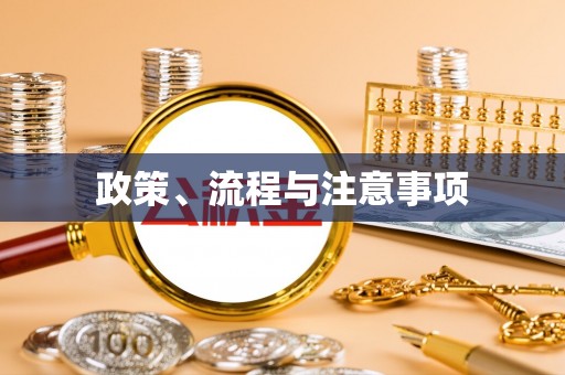 青海政策、流程与注意事项