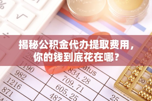 青海揭秘公积金代办提取费用，你的钱到底花在哪？