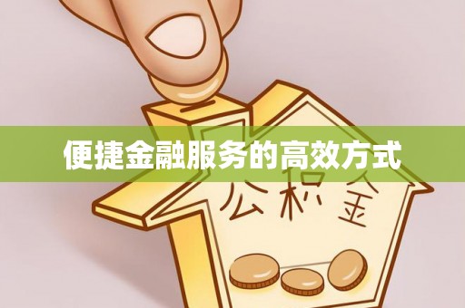 青海便捷金融服务的高效方式