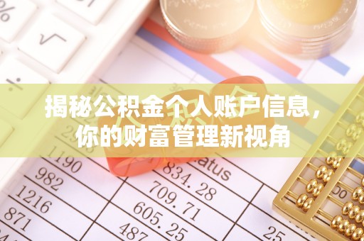 青海揭秘公积金个人账户信息，你的财富管理新视角