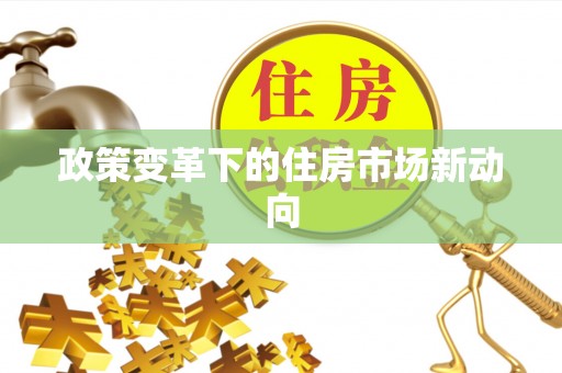 青海政策变革下的住房市场新动向